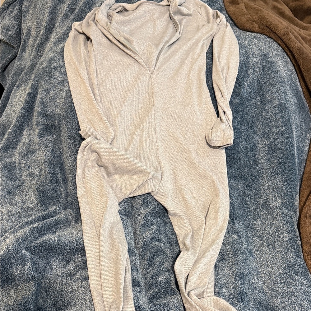 SHEFIT Cream Kids Footie One Piece